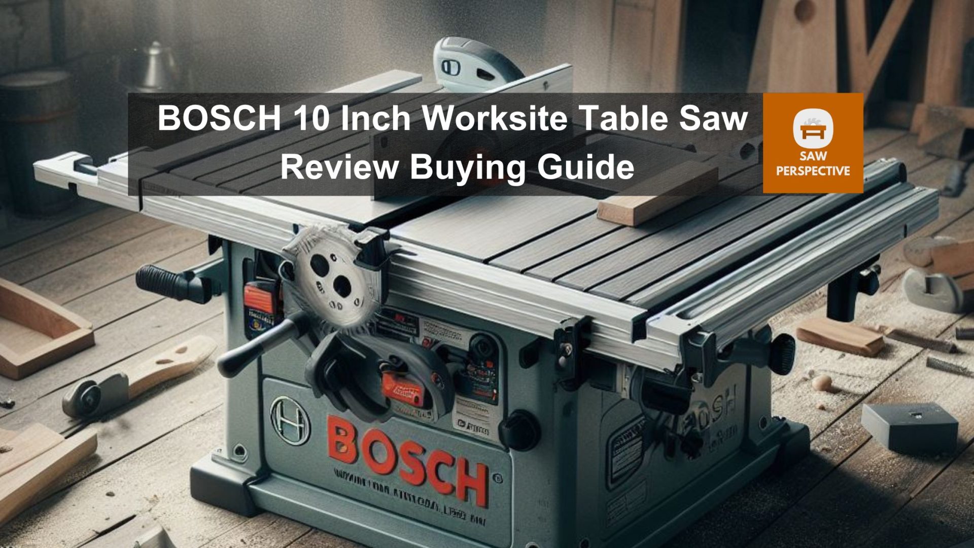 BOSCH Worksite Table Saw Review