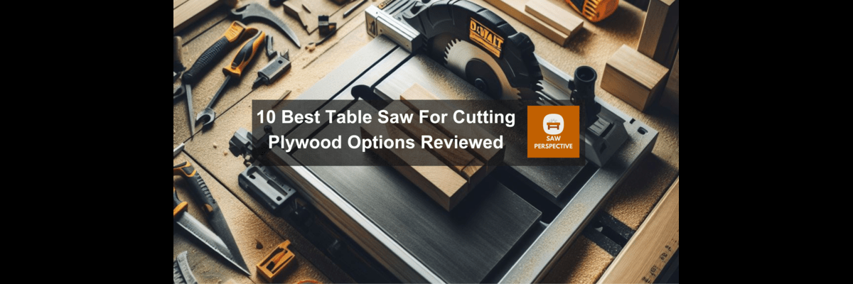 Table Saw For Cutting Plywood Options